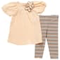 Toddler Girl Bonnie Jean Picot Flower Gauze Tunic & Leggings Set - image 1