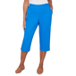 Womens Alfred Dunner Lady Liberty Heat Set Side Seam Pocket Capri - image 1