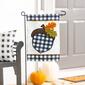 Evergreen Buffalo Check Acorn Garden Burlap Flag - image 2