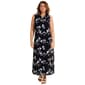 Plus Size MSK Sleeveless Floral Half Zip Neck Maxi Dress - image 2