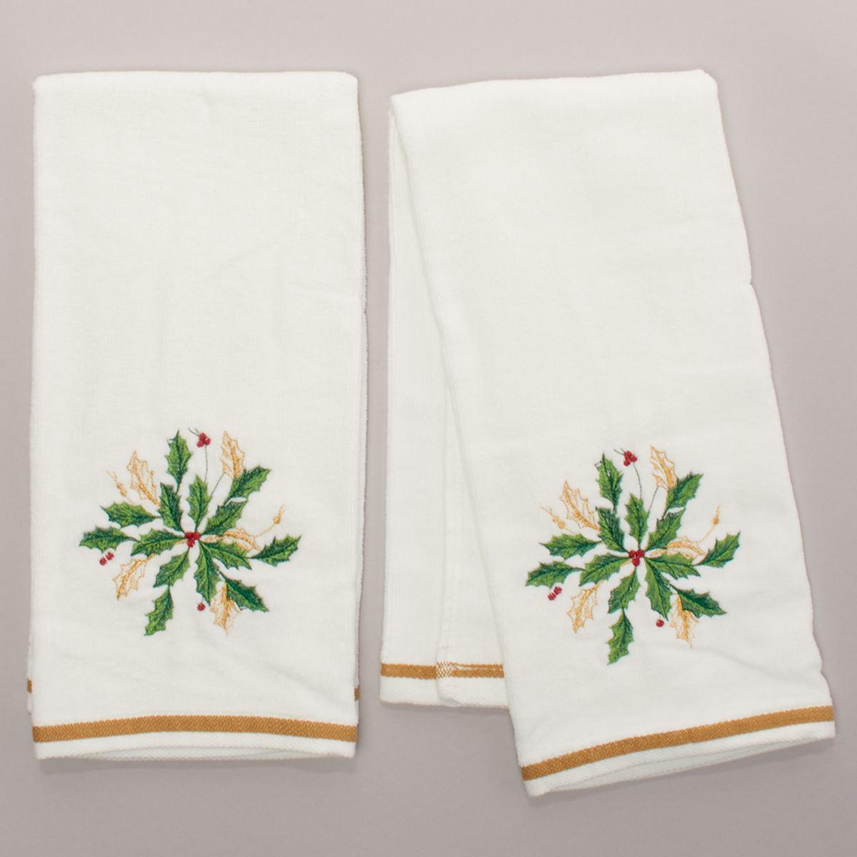 Lenox(R) Holiday Kitchen Towels - Set of 2