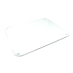 Floortex(R) Glaciermat(R) Glass Desk Pad
