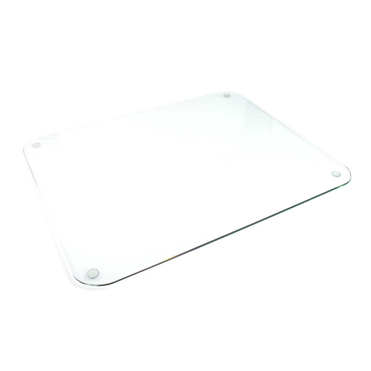 Floortex(R) Glaciermat(R) Glass Desk Pad
