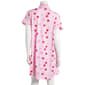 Juniors Derek Heart Short Sleeve Love Pops Notched Nightshirt - image 2