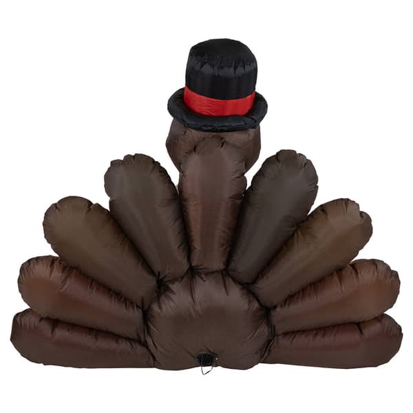 Northlight Seasonal 4ft. Inflatable Pre-Lit Turkey Decoration