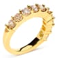 Haus of Brilliance 14kt. Gold over Silver 2ctw. Diamond Band - image 3