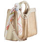 Nanette Lepore Shiloh Scarf Straw Satchel - image 2