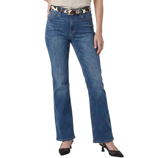Womens Royalty Blake Belted Bootcut W/Cow Belt Jean - image 