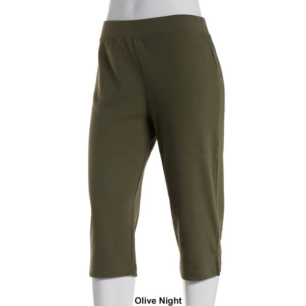 Womens Preswick &amp; Moore Knit Clamdiggers Capri Pants