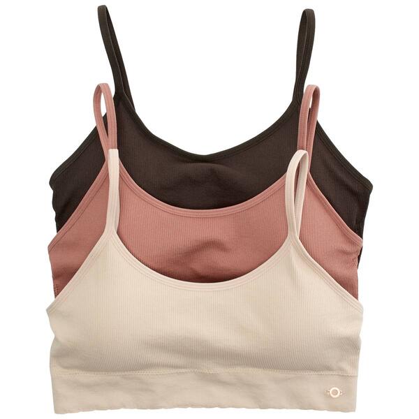 Womens Danskin 3pk. Seamless Bralettes DS2987-3PKAN - image 