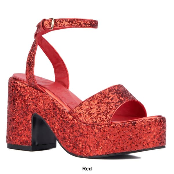 Womens Olivia Miller Capricorn Platform Sandals