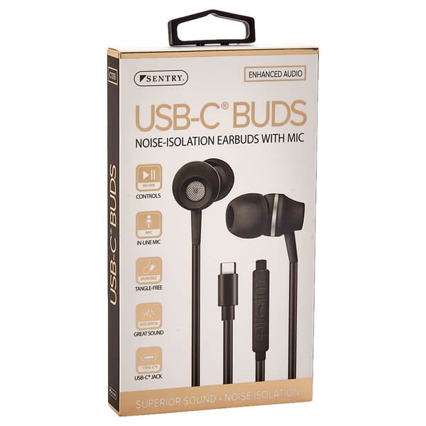 Sentry Type C-Noise Isolation Earbuds - image 