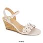 Womens XOXO Luis Wedge Slingback Sandals - image 6