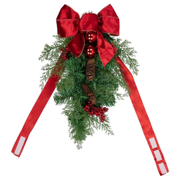 Northlight Seasonal Christmas Chair Back Swags - Set of 2