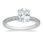 Forever New White Cubic Zirconia Solitaire Engagement Ring - image 1