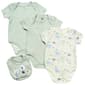 Baby Unisex &#40;NB-9M&#41; Mini Hop 4pc. Best Friends Bodysuits & Bib - image 1