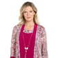 Womens R&M Richards 3/4 Sleeve Paisley Jacket Dress - image 5