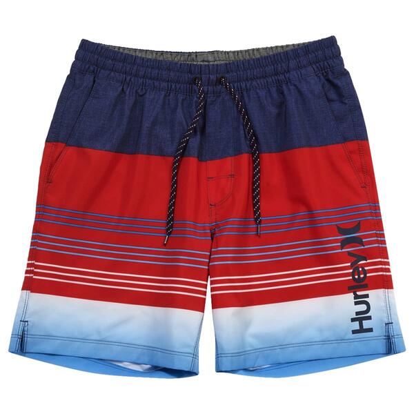 Young Mens Hurley Breakwater Volley Swim Trunks - image 