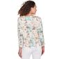 Womens Skye''s The Limit Soft Side Marled 3/4 Sleeve Blouse - image 2