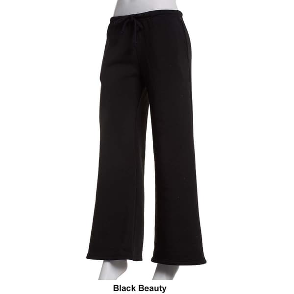 Juniors Derek Heart Mid Rise Wide Leg Sweatpants
