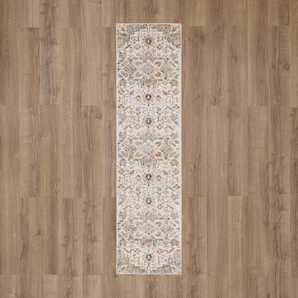 Mohawk Home Pyramus Cream Runner - image 