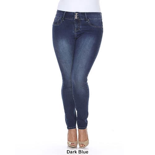 Plus Size White Mark Super Stretch Denim Jeans