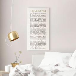 Artisan Home Psalm 23 Canvas Wall Décor