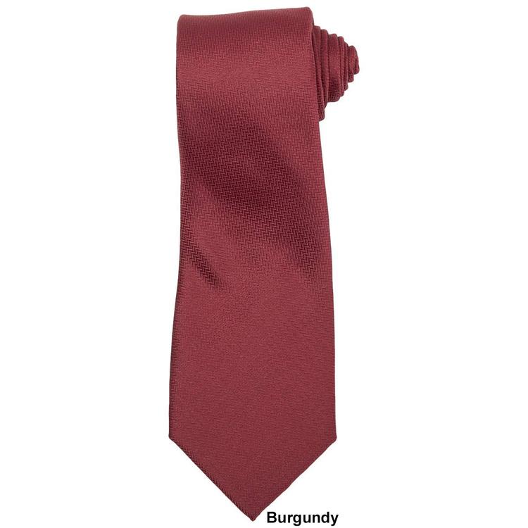 Mens John Henry® Tampa Geometric Solid Tie