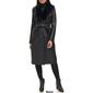 Womens Kenneth Cole Belted Faux Leather Trench Coat - image 6