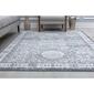 Rugs America&#8482; Hailey Ice Cube Silver Abstract Vintage Area Rug - image 4