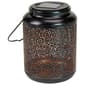 Northlight Seasonal 7in. Floral LED Solar Lantern - image 4