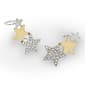 Betsey Johnson Midnight Magic Starry Crawler Stud Earrings - image 3