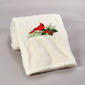 Mountain Ridge Holiday Cardinal Sherpa Throw - image 1