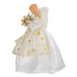 Kurt Adler 10-Light 9-Inch Ivory and Gold Angel Treetop - image 6