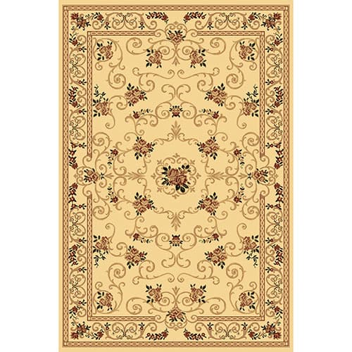 Rugs America™ New Vision Souvanerie Rectangle Rug-Cream