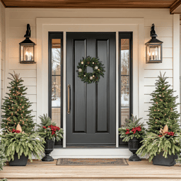 Northlight Real Touch(tm) Pre-Decorated Pine Christmas Wreath