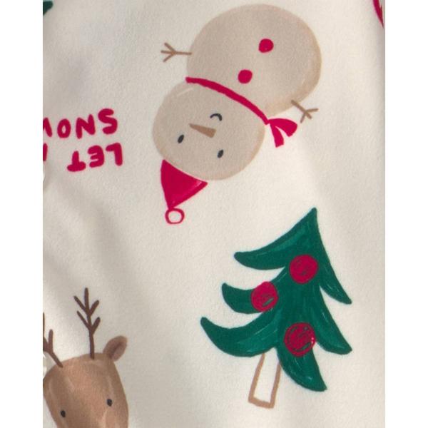 Toddlers Carter''s® Christmas Icon Fleece Loose Fit Pajama Set