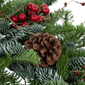 Northlight 30in. Red Berries & Pine Cones Christmas Wreath - image 6