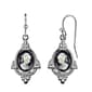 Signature 1928 Cameo Chandelier Earrings - image 1