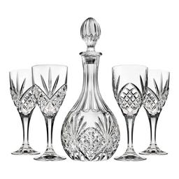 Godinger Dublin 5pc. Wine Decanter Set