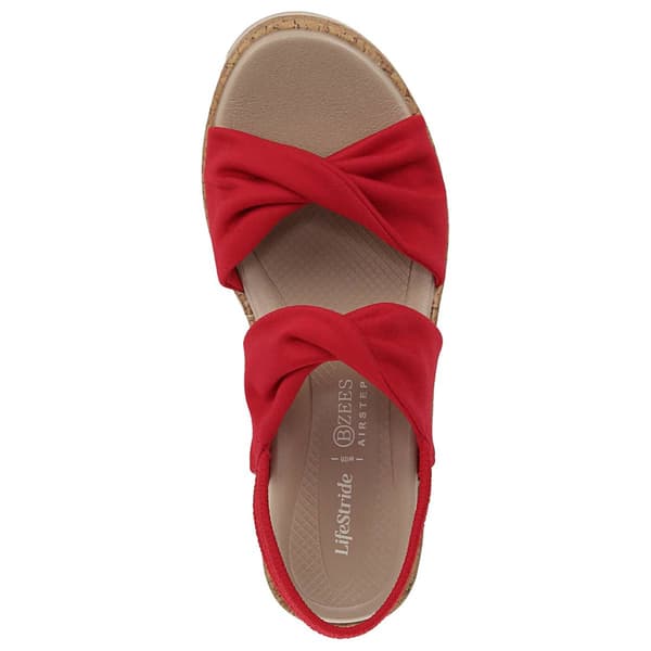 Womens LifeStride Riley Slingback Wedge Sandals