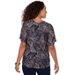 Womens Emaline Summer In The City Short Sleeve Tier Blouse - image 2