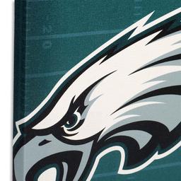 Open Road Eagles Logo Stretched Canvas Wall Decor