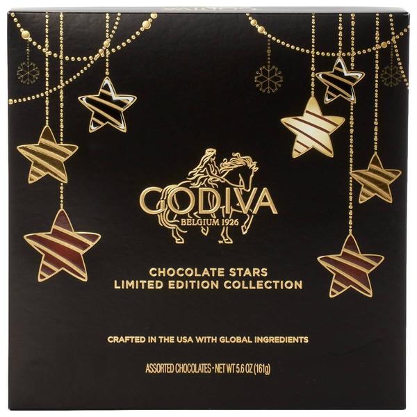 Godiva 16pc. Chocolate Stars Limited EditionHoliday Star Gift Box - image 