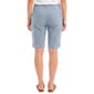Womens Nautica Pinstripe Riviera Chino Shorts - image 2