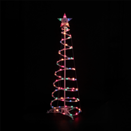 Northlight 4ft. Lighted Spiral Christmas Tree with Star Topper