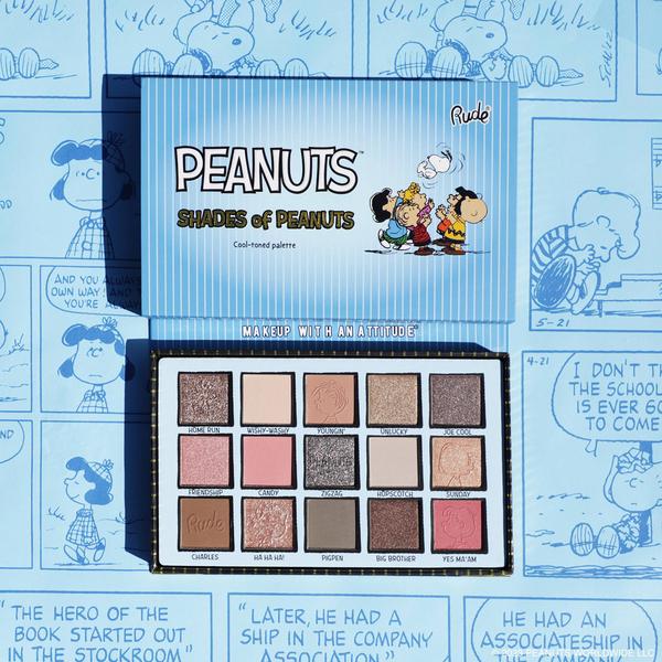 Peanuts(tm) Shades of Peanuts(tm) Cool-Toned Eyeshadow Palette - image 