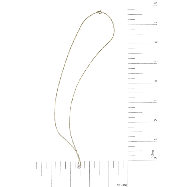 Haus of Brilliance 14kt. Gold Floating Lab Grown Diamond Necklace
