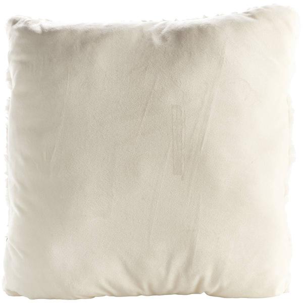 Frye Carved Rabbit Faux Fur Decorative Pillow - 18x18