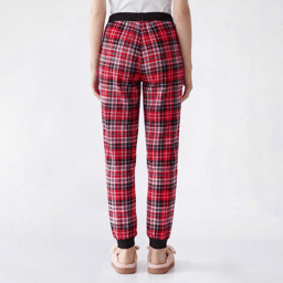 Juniors Pillow Talk Holiday Plaid Pajama Bottoms